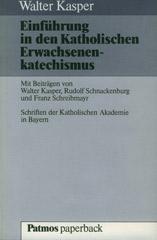 Produktbild: Einfhrung in den Katholischen Erwachsenenkatechismus