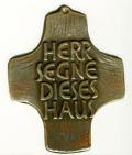 Produktbild: Haussegen-Kreuz aus Bronze