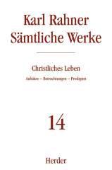 Rahner, Karl: Smtliche Werke - Band 14