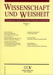 Produktbild: Wissenschaft und Weisheit - Band 60 / 2 (1997)
